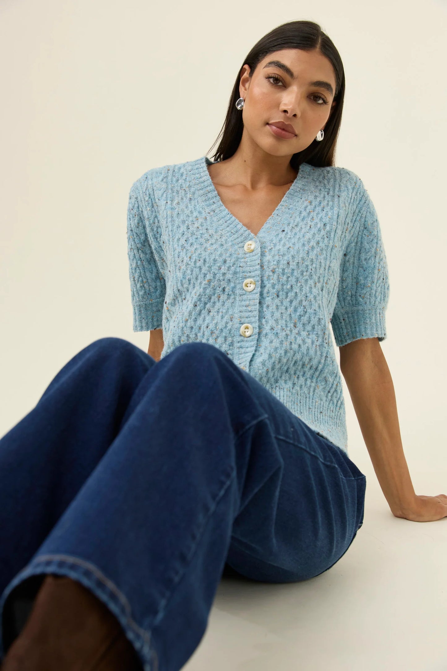 Isle Of Mine Mckenna Short Sleeve Cardigan