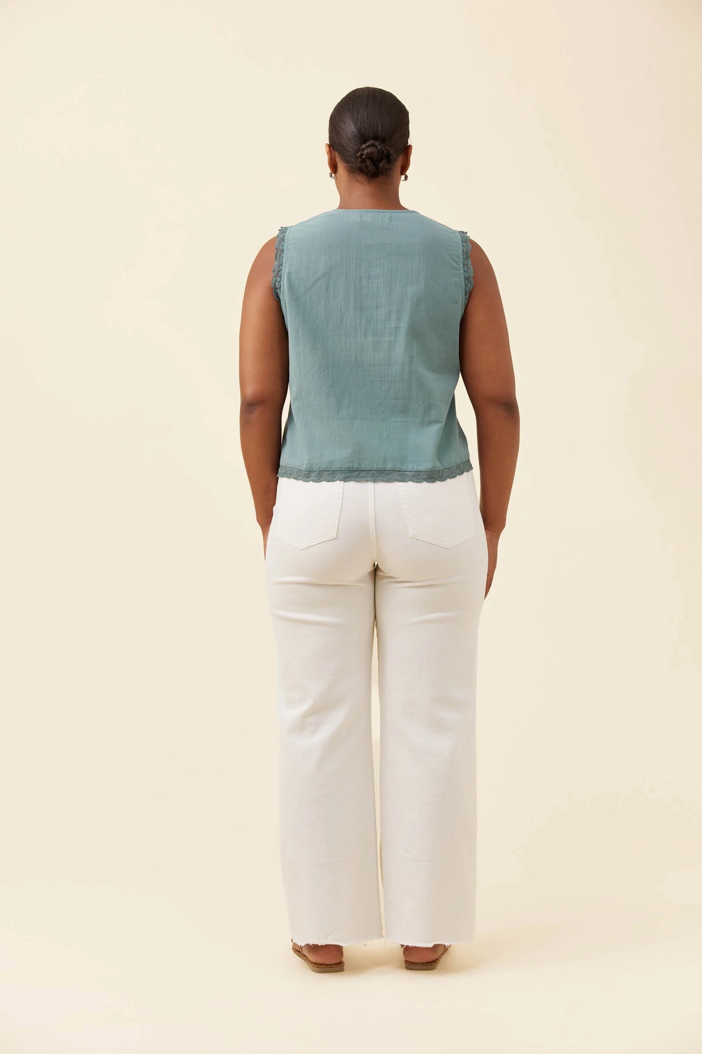 Isle Of Mine Frances Button Tank