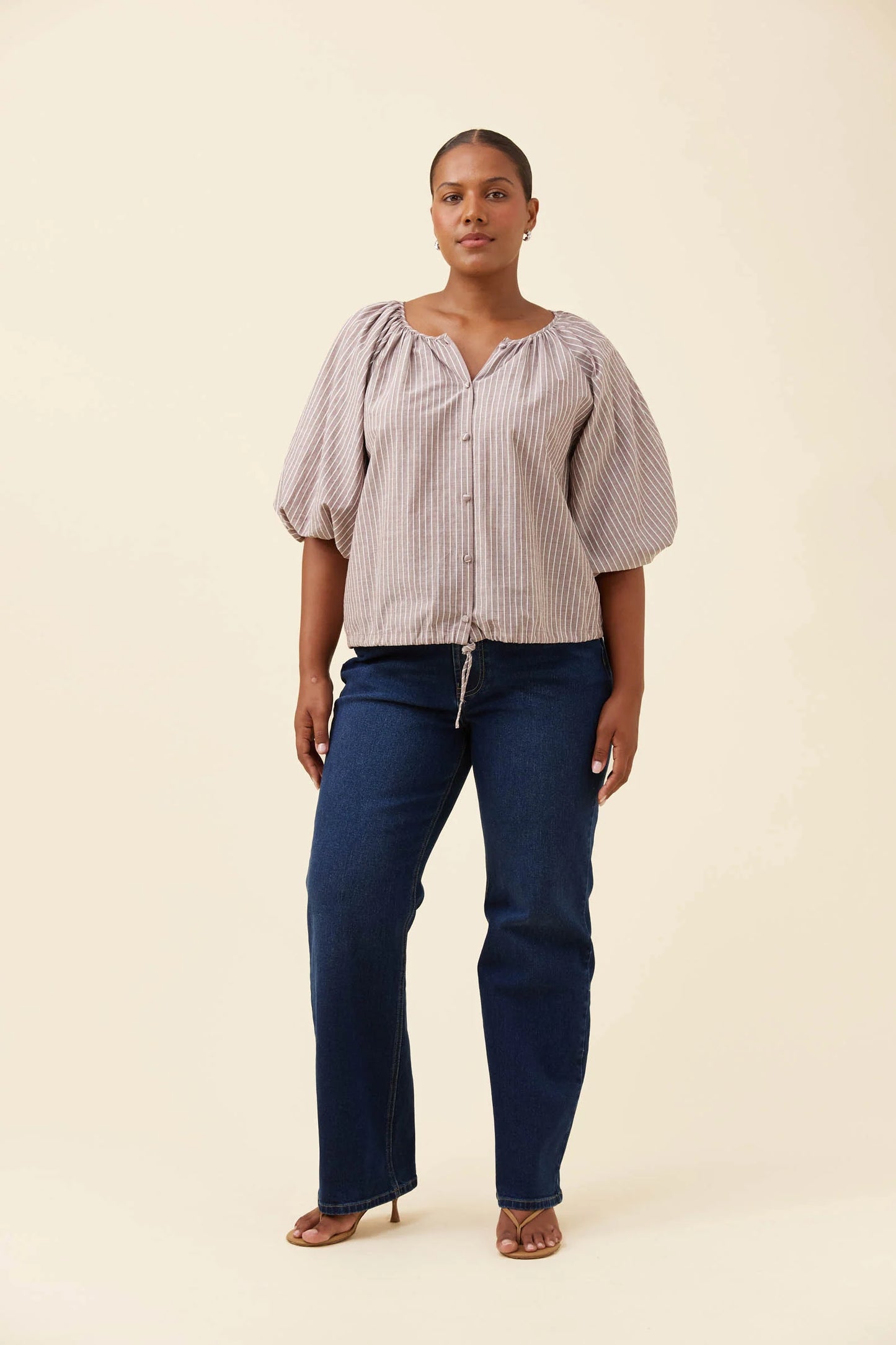 Isle Of Mine Lyndell Drawstring Top