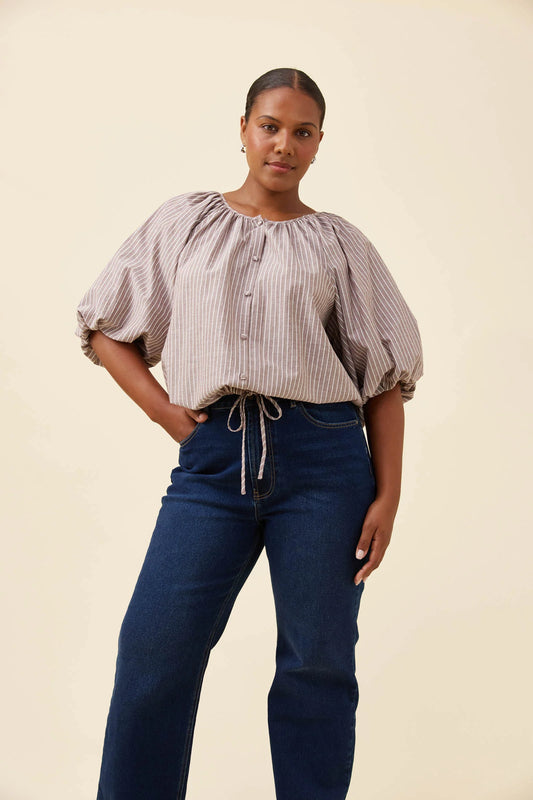 Isle Of Mine Lyndell Drawstring Top
