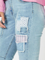 Load image into Gallery viewer, Threadz Taylor Patch Jeans
