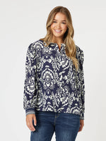 Load image into Gallery viewer, Threadz Emily Print Top
