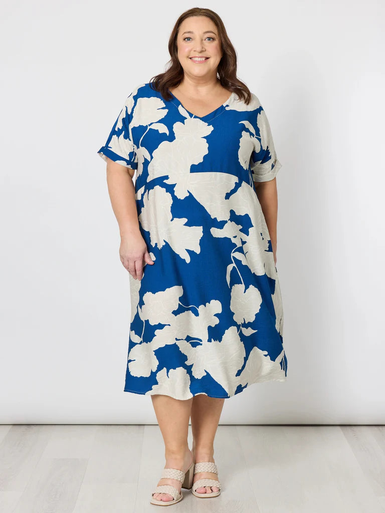 Clarity Barcelona Print Dress