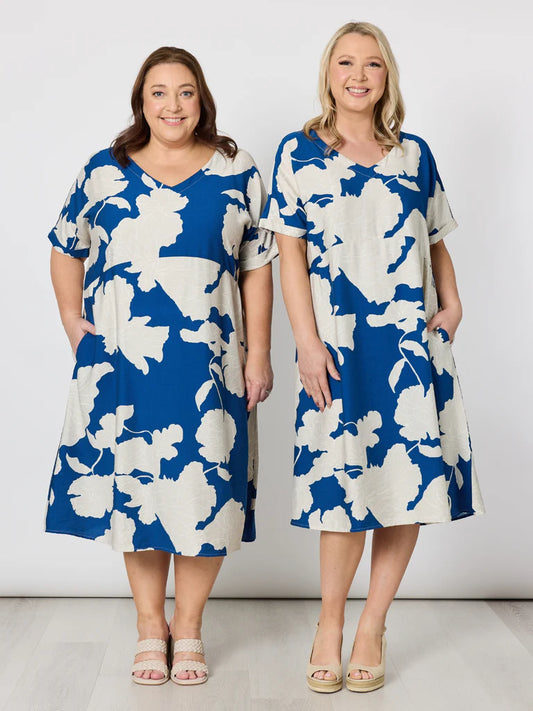 Clarity Barcelona Print Dress