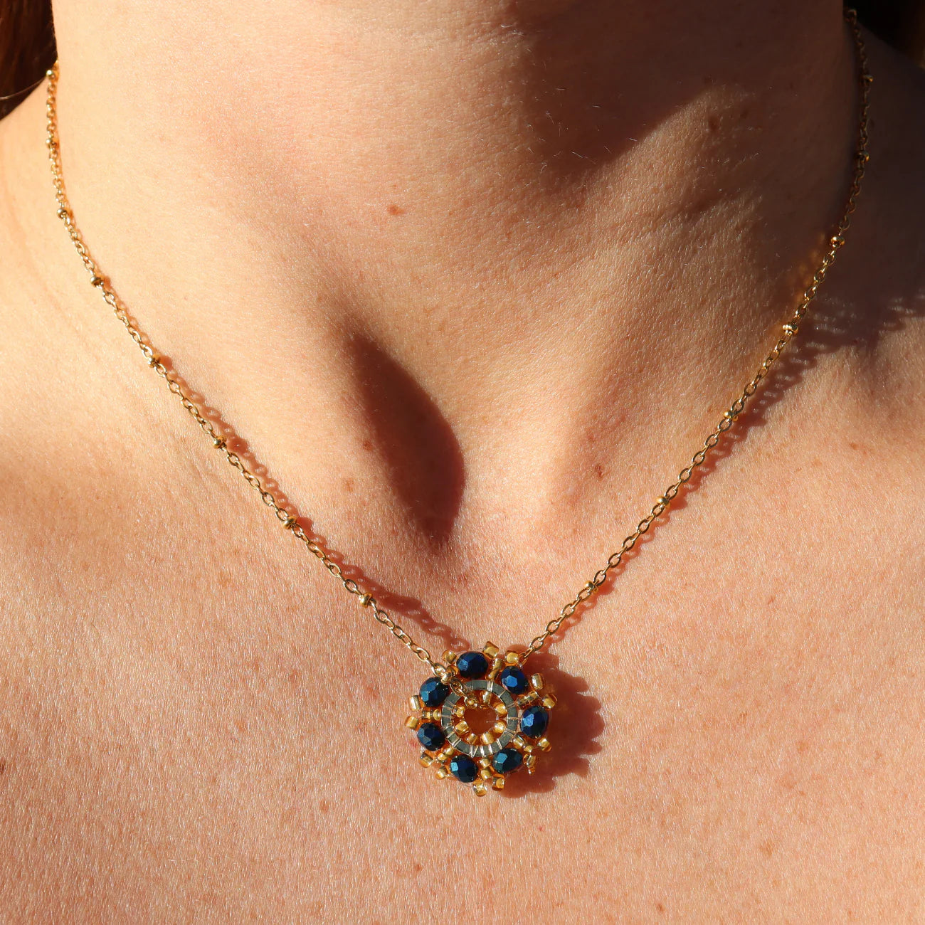 Fabuleux Steel Me Bead Neaklace