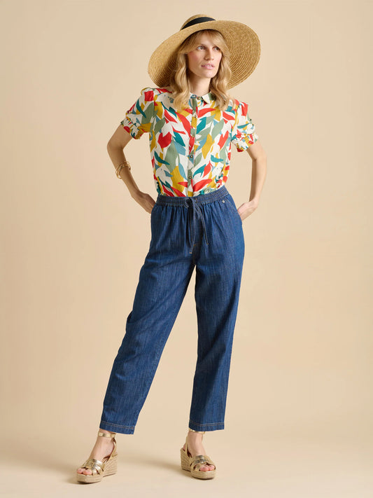 Brakeburn Falling Leaves Blouse