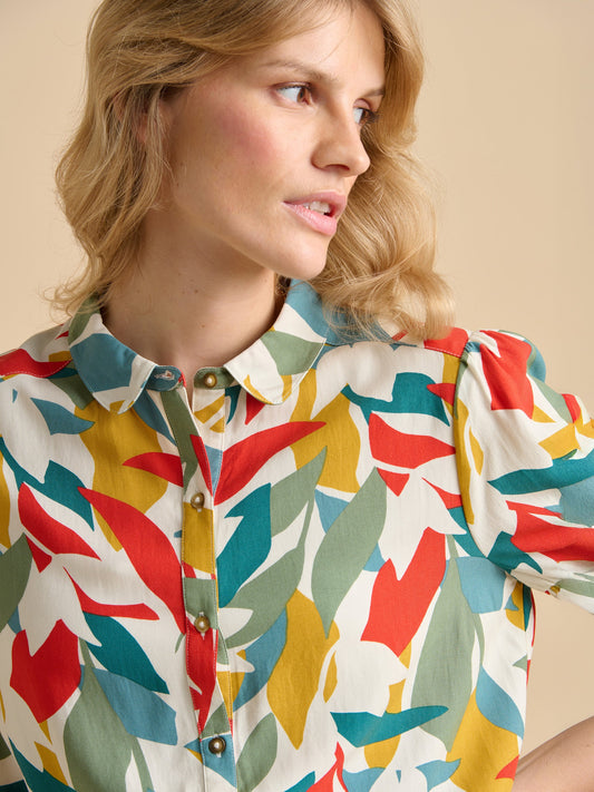 Brakeburn Falling Leaves Blouse