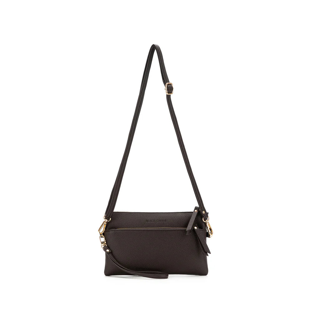 Black Caviar Jessie Crossbody Clutch