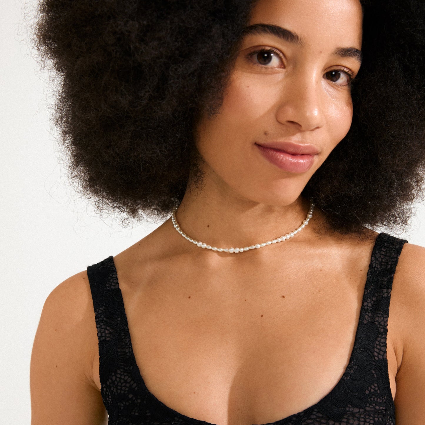 Pilgrim Elliana White Necklace