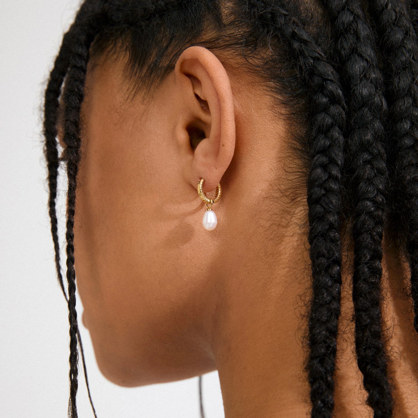 Pilgrim Elliana White Earrings