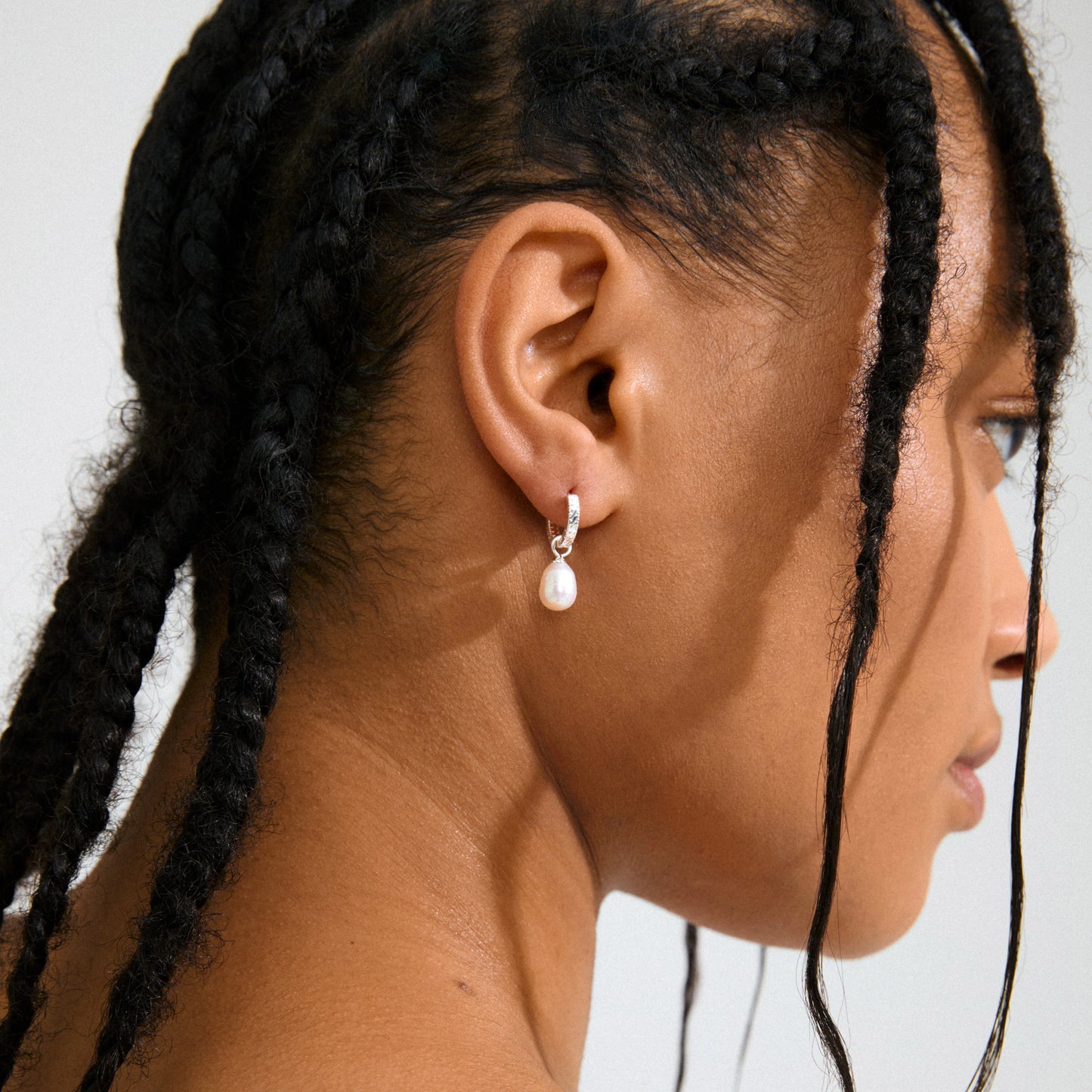Pilgrim Elliana White Earrings