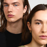 Load image into Gallery viewer, Pilgrim Cassian Hoop Earrings
