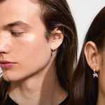 Load image into Gallery viewer, Pilgrim Cassian Hoop Earrings
