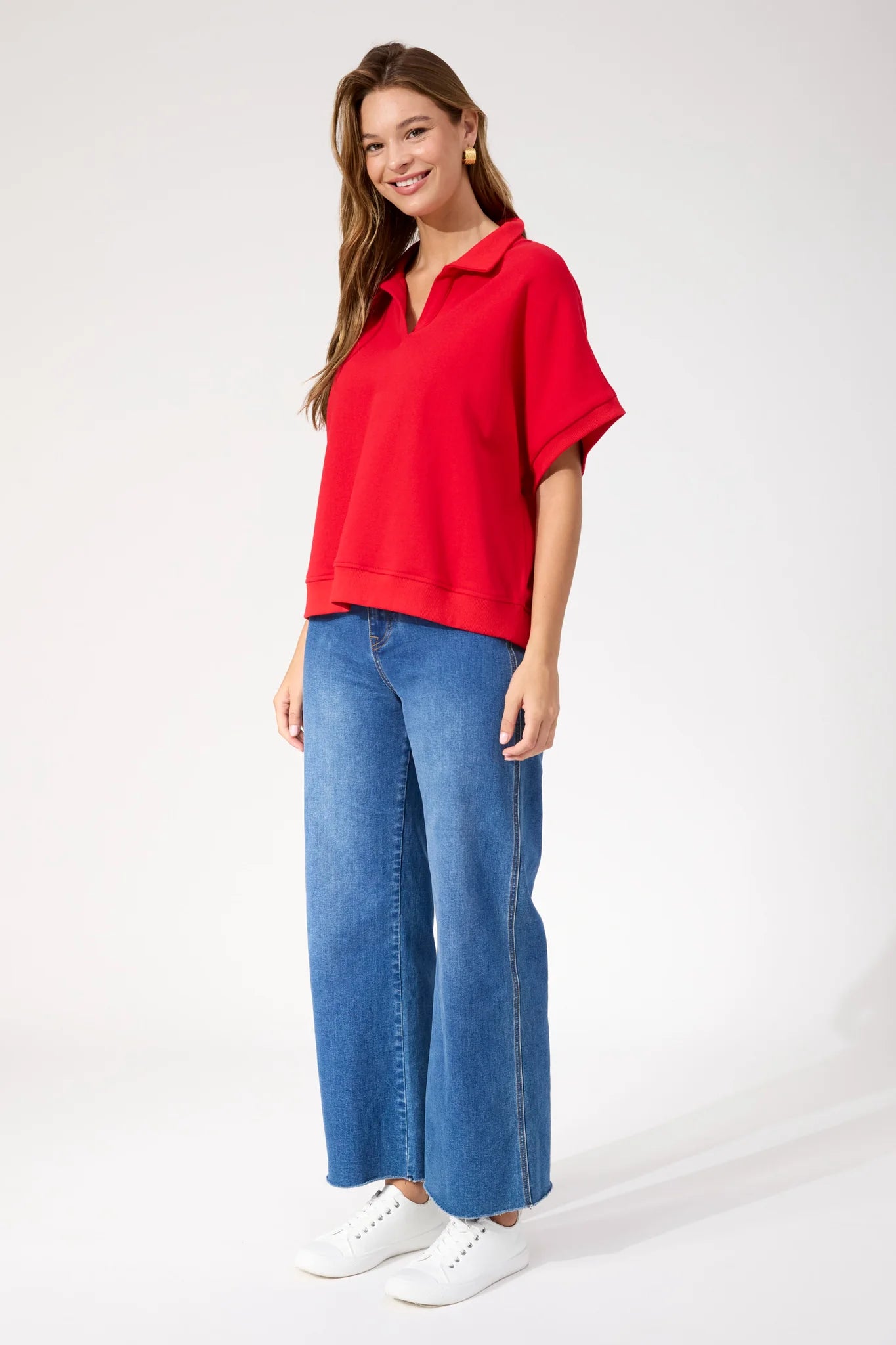 Haven Boston Crop Sweat