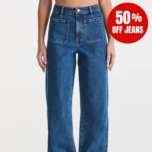 Riders Hi Wide Jeans