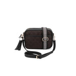 Load image into Gallery viewer, Black Caviar Maxine Crossbody Bag
