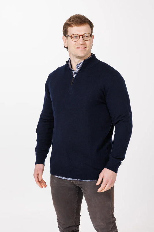 Lichfield 1/2 Chest Zip Merino Knit