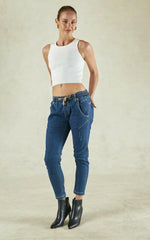 Load image into Gallery viewer, Dricoper Active Dark Indigo Jeans
