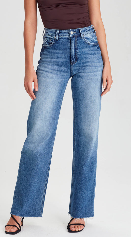 Junkfood Alanis Wide Leg Jean