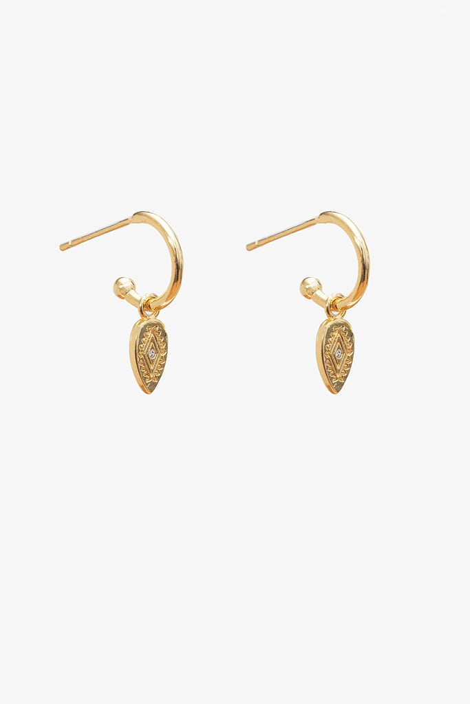 Antler Gracie Petite Hoop Earrings