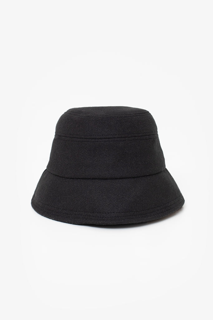 Antler Bow Cloche Hat