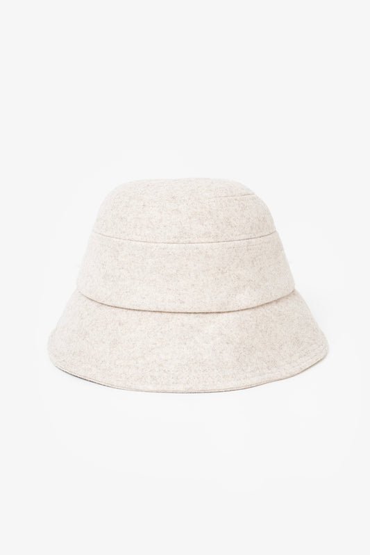 Antler Bow Cloche Hat