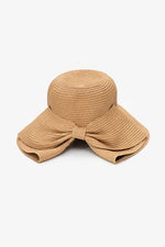 Load image into Gallery viewer, Antler Bow Cloche Sunhat
