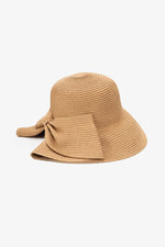 Load image into Gallery viewer, Antler Bow Cloche Sunhat
