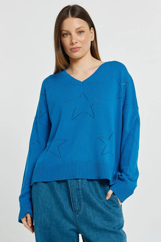 Betty Basics Selene Star Sweater