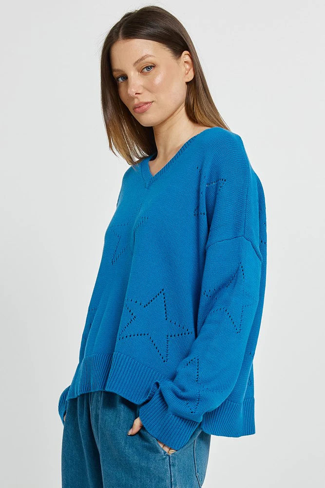 Betty Basics Selene Star Sweater