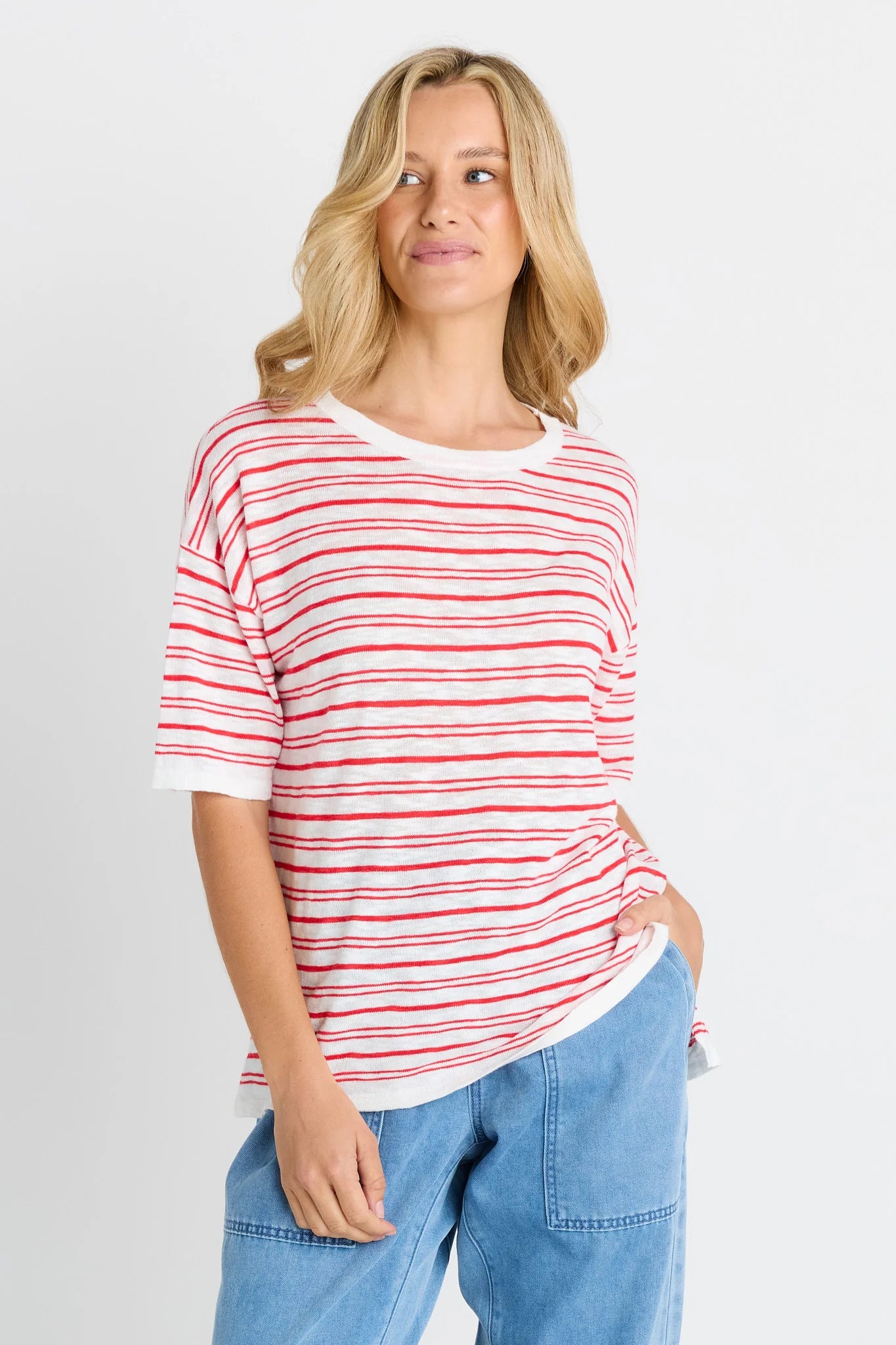 Betty Basics Eleni Knit Tee