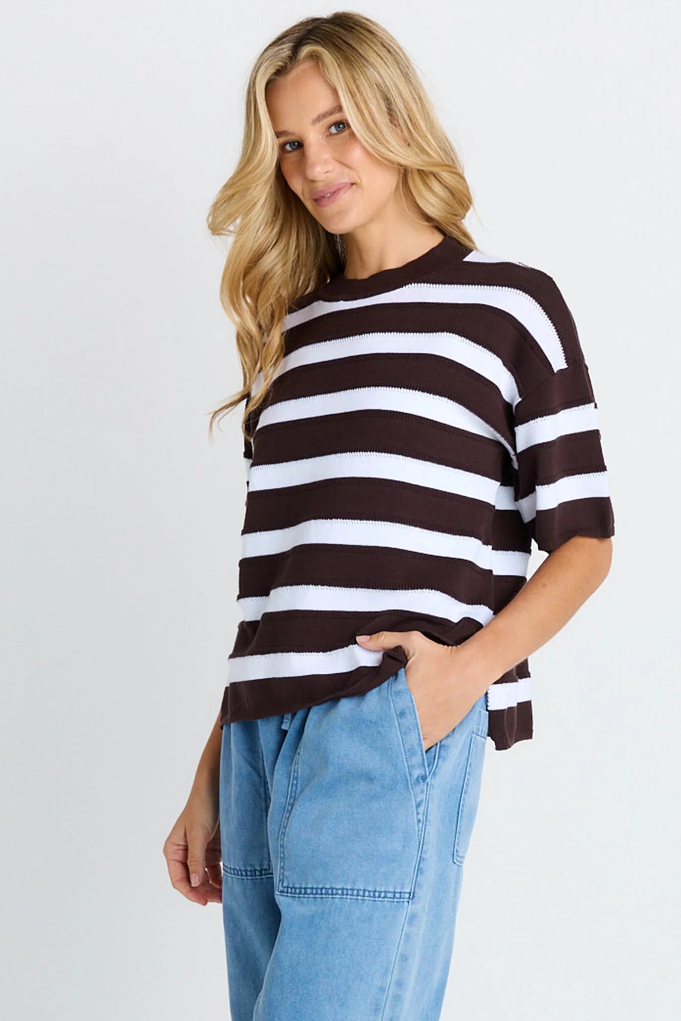 Betty Basics Libby Boxy Top