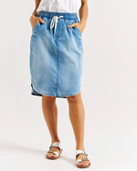 Load image into Gallery viewer, Betty Basics Alina Denim Skirt
