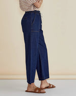 Load image into Gallery viewer, Betty Basics Drapey Denim Jogger
