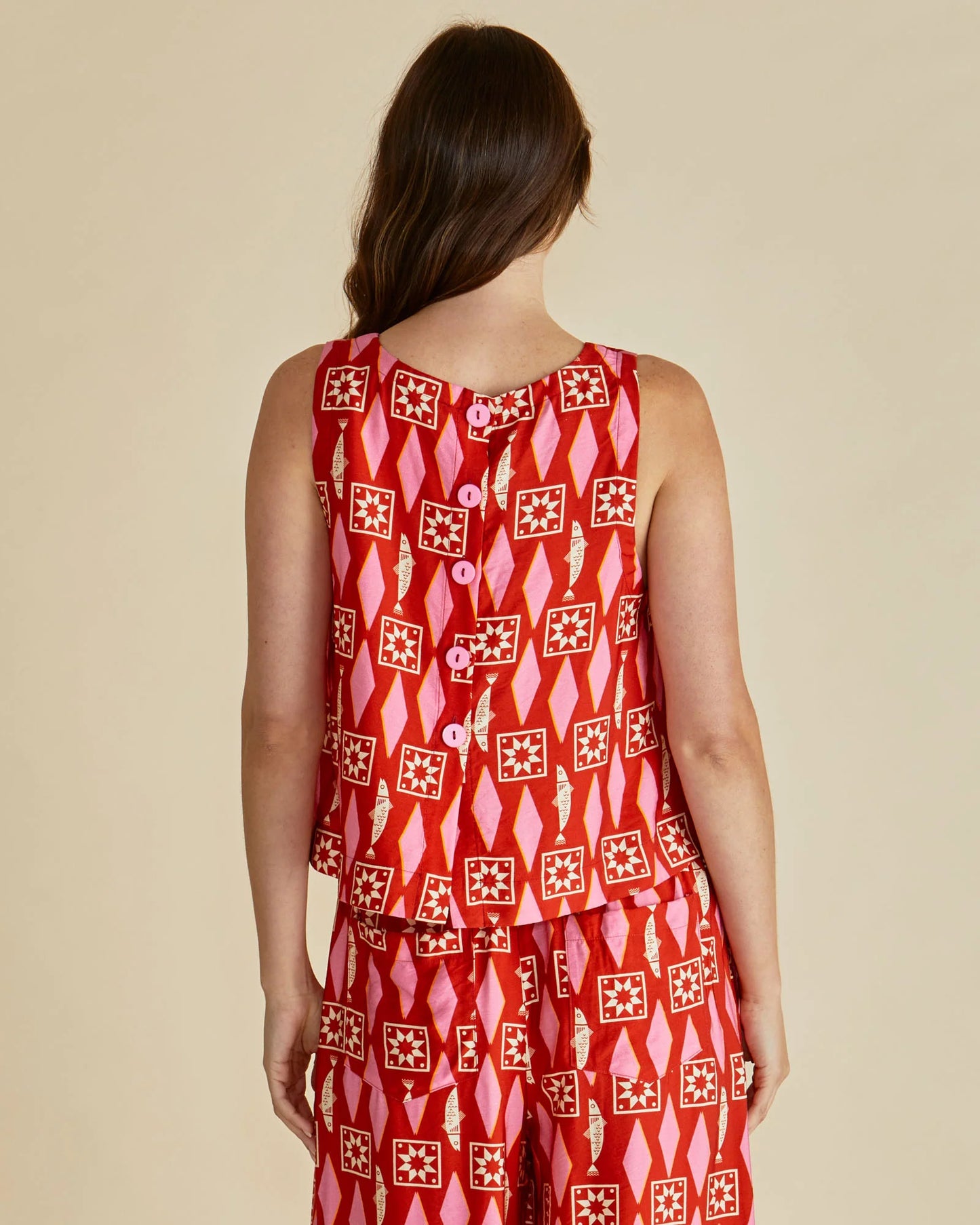 Betty Basics Copacabana Shell Top