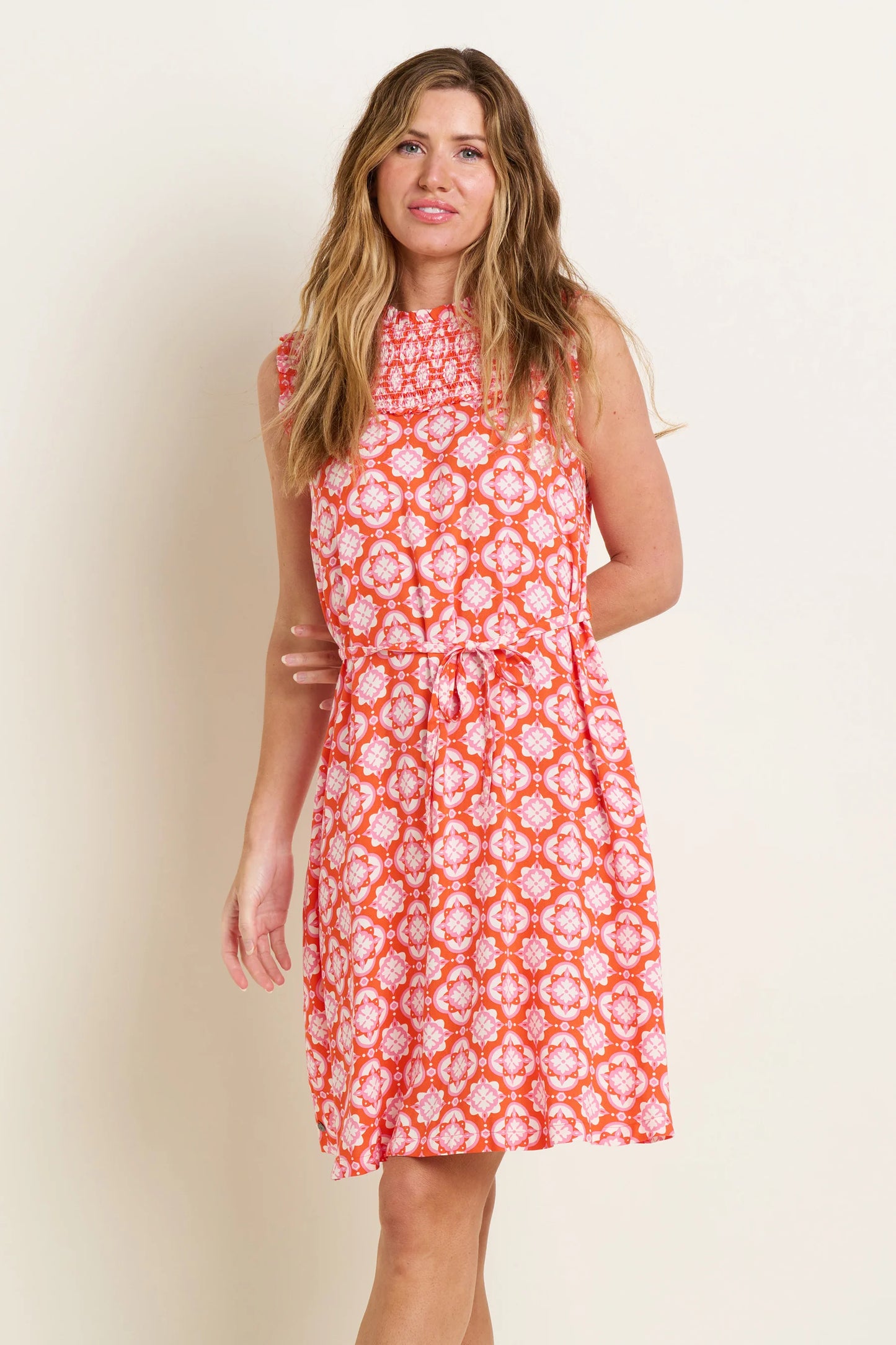 Brakeburn Moroccan Tile Dress