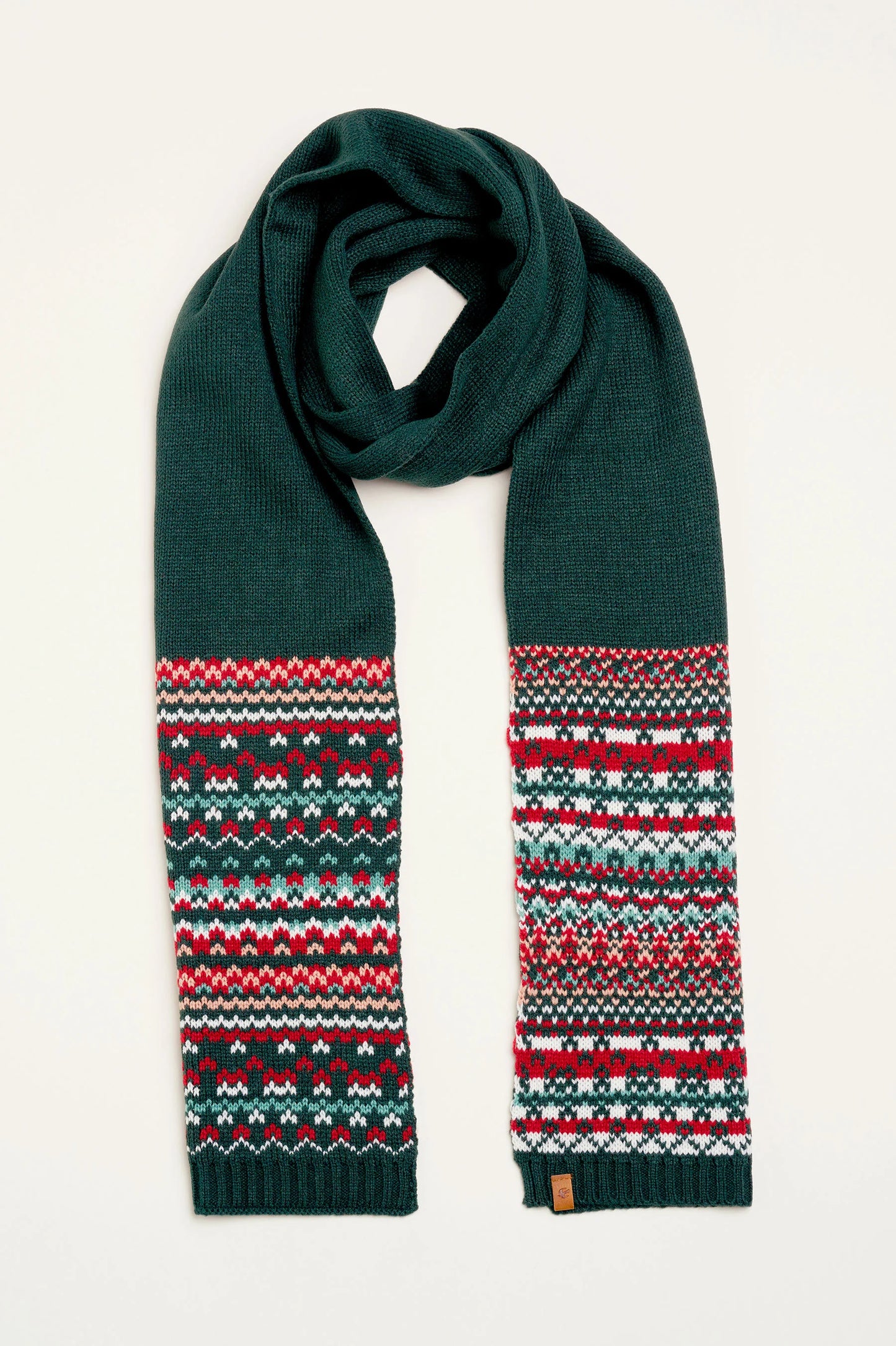 Brakeburn Fairisle Knitted Scarf