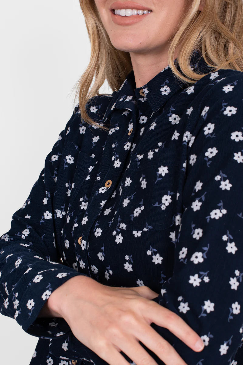 Brakeburn Daisy Cord Shirt