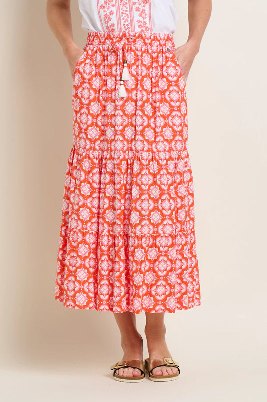 Brakeburn Moroccan Tile skirt