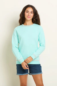 Brakeburn Blanket Stitch Crew Sweatshirt