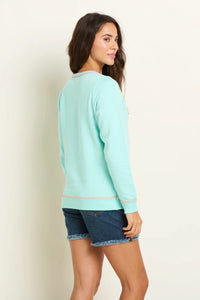 Brakeburn Blanket Stitch Crew Sweatshirt