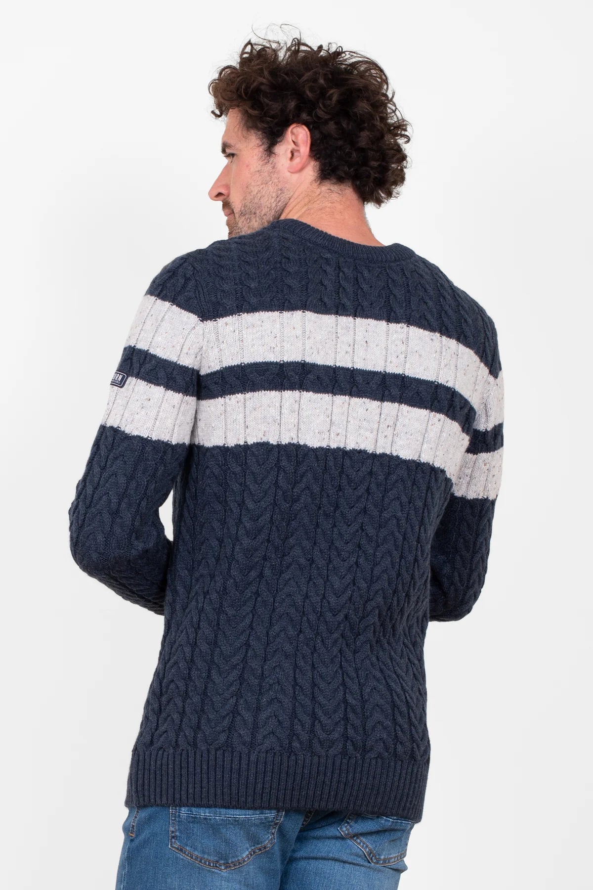 BRAKEBURN Stripe Crew Neck