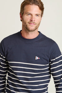 Brakeburn Long Sleeve Stripe Tee