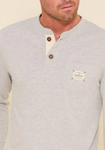 Load image into Gallery viewer, Brakeburn Pocket Henley Long Sleeve
