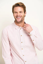 Load image into Gallery viewer, Brakeburn Pink Stripe Long Sleeve Shirt
