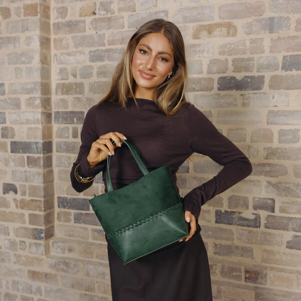 Black Caviar Tiffany 2 Piece Handbag