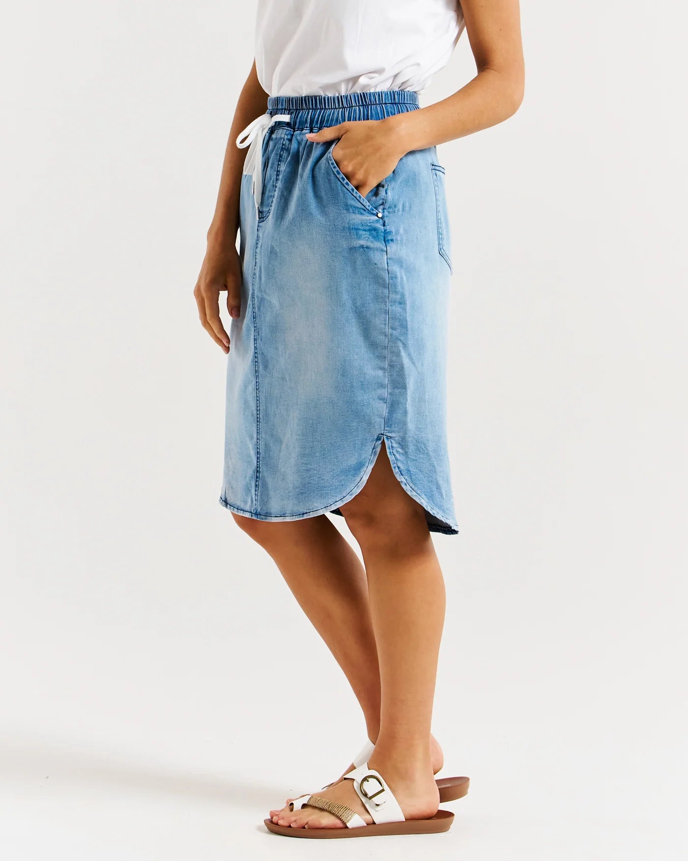 Betty Basics Alina Denim Skirt