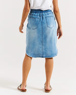 Load image into Gallery viewer, Betty Basics Alina Denim Skirt
