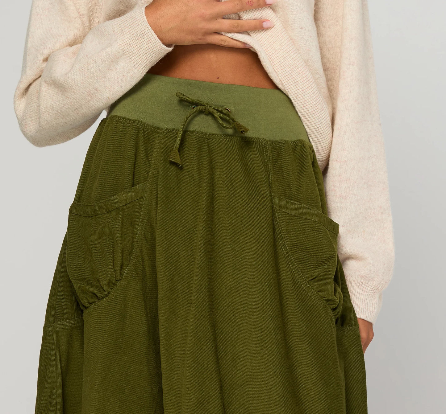 Boom Shankar Cord Guru Skirt