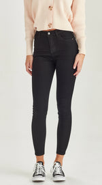 Load image into Gallery viewer, JunkFood Bowie Ankle Grazer Jeans Black
